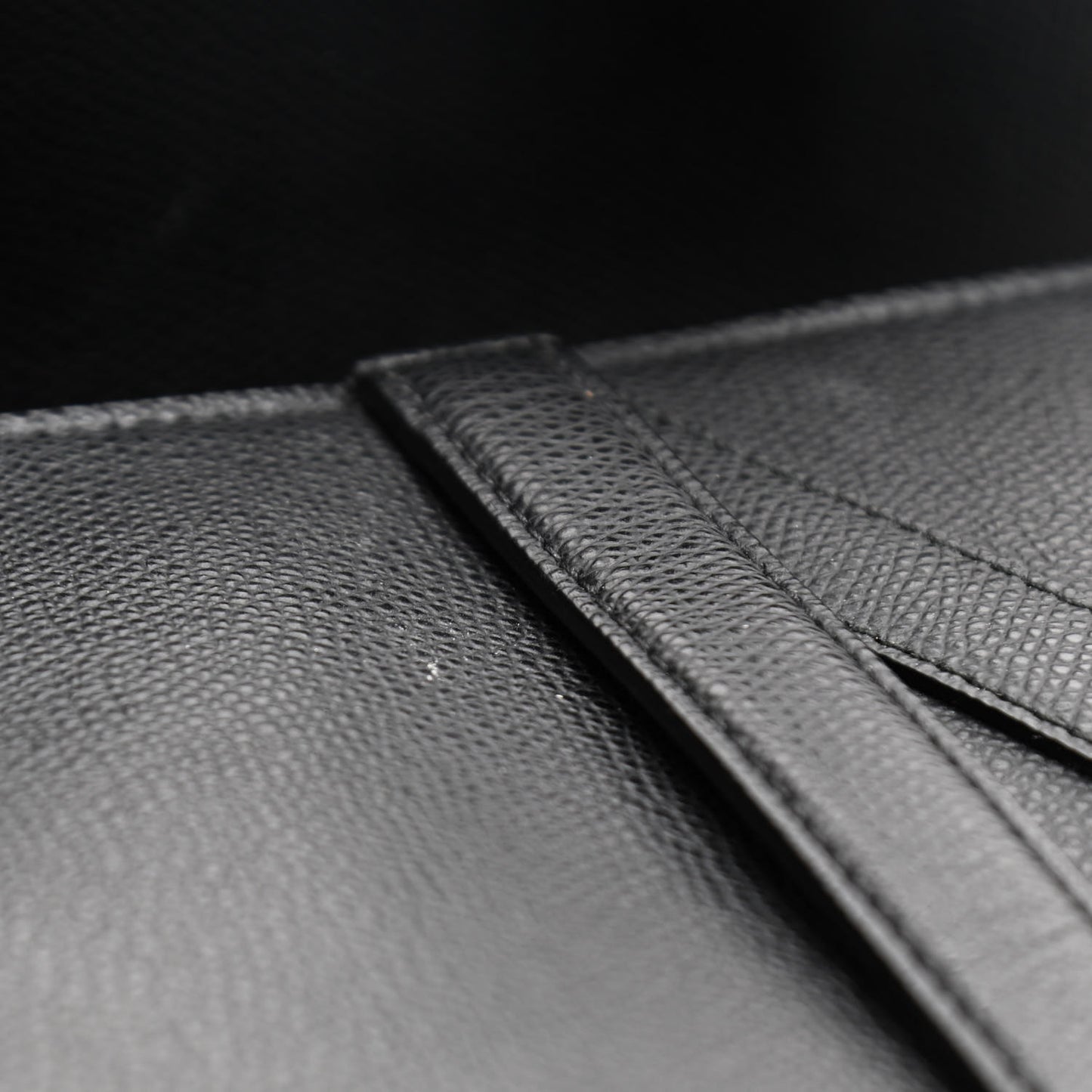 Calfskin Saddle Bag Black