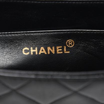 Chanel Lambskin Quilted Jumbo Single Flap Black 6 of 20