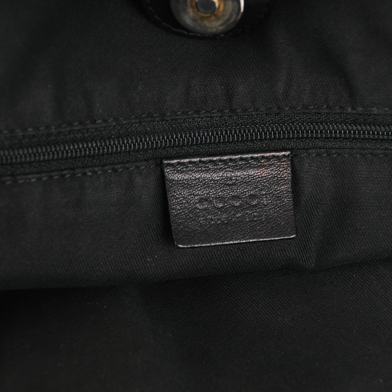 Gucci Monogram Large Sukey Tote Black 6 of 7