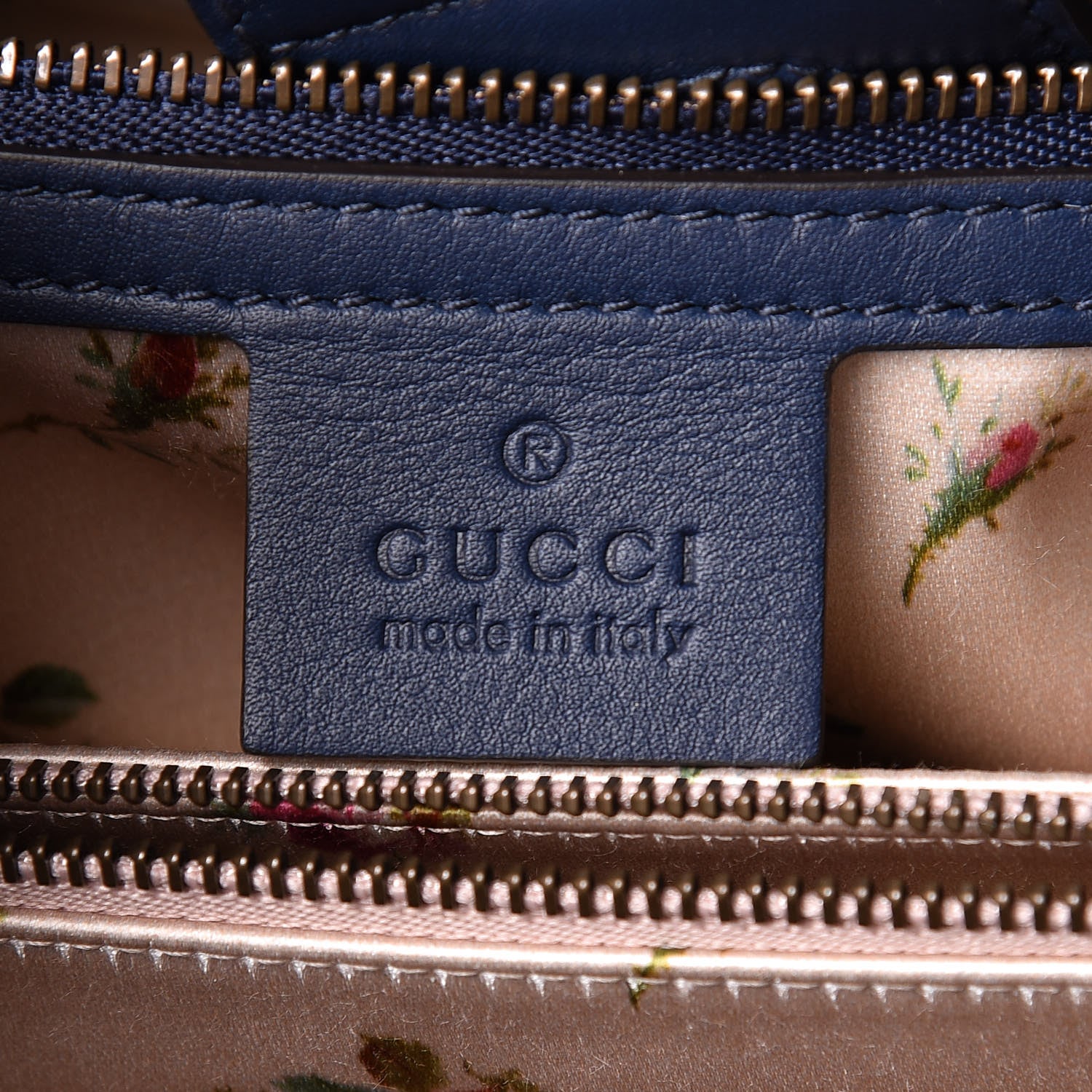 Gucci Denim Matelasse Small Pearly GG Marmont Tote Blue 6 of 11