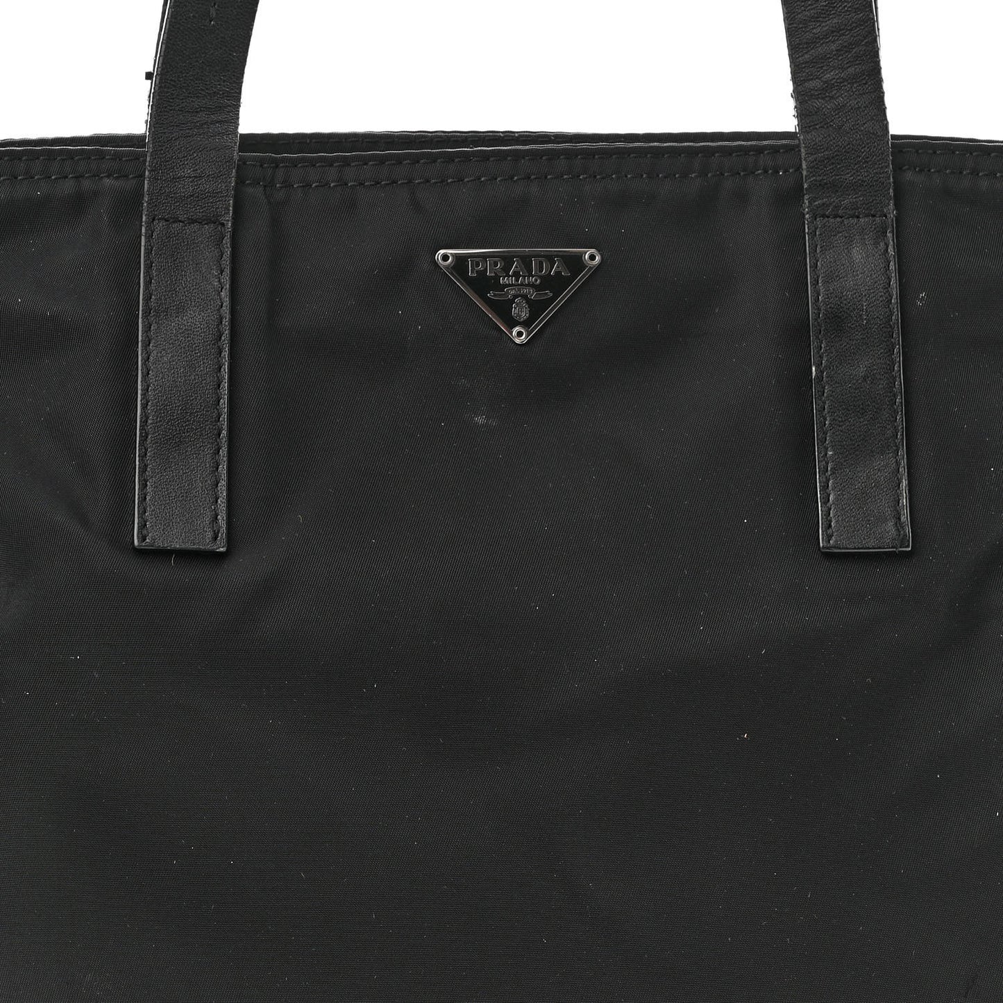 Tessuto Nylon Vela Shopping Tote Black
