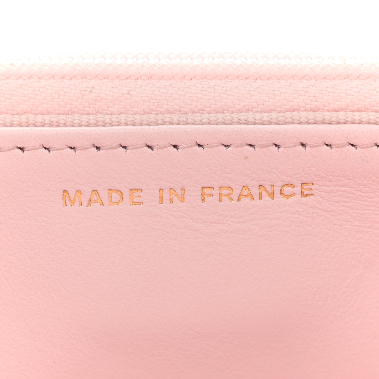 Chanel Caviar Quilted Wallet on Chain WOC Light Pink 7 of 12