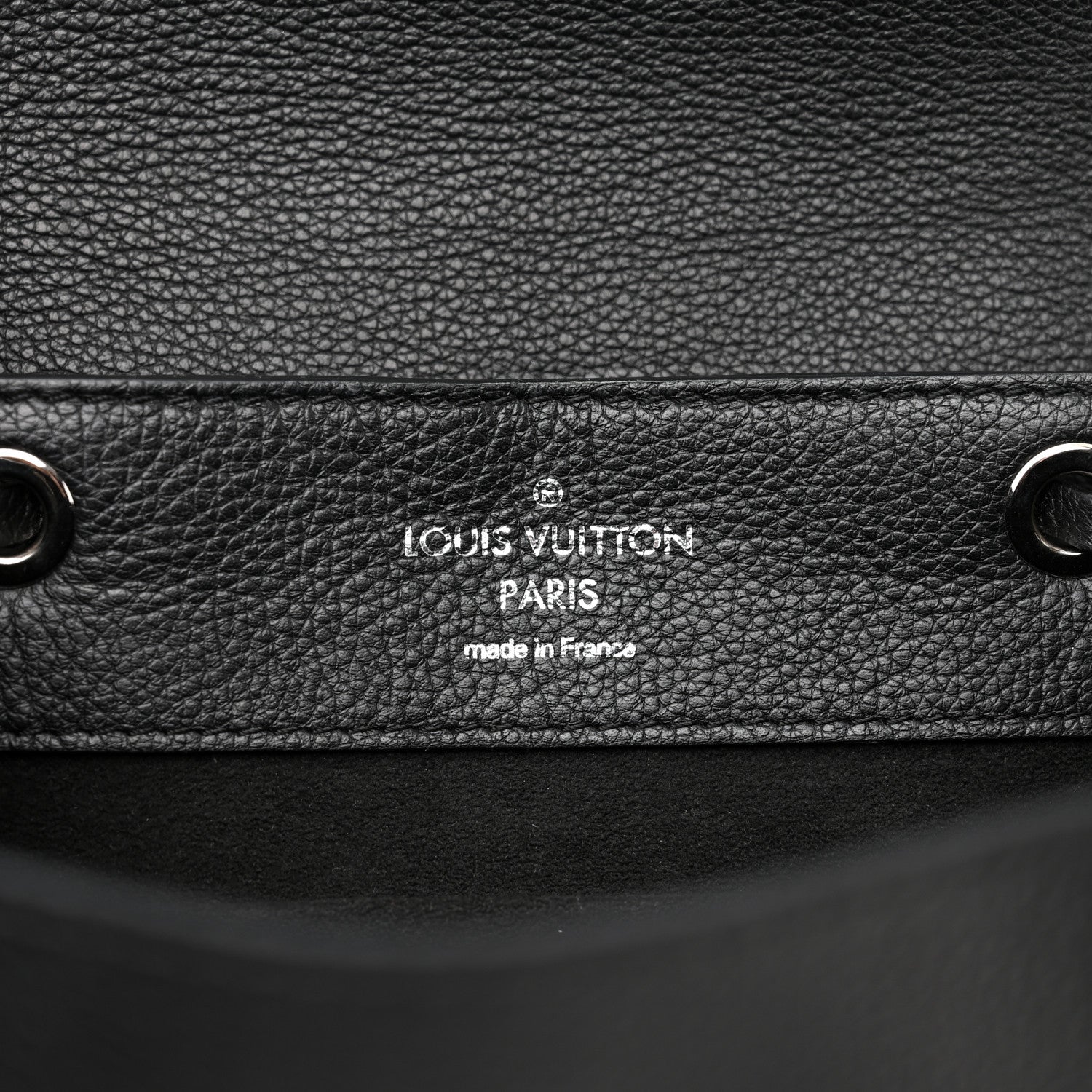 Louis Vuitton Calfskin Lockme Backpack Black 6 of 13