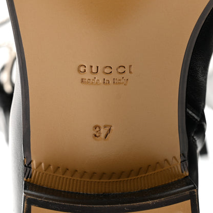 Gucci Calfskin Pin Buckle Knee High Boots 37 Black 9 of 13