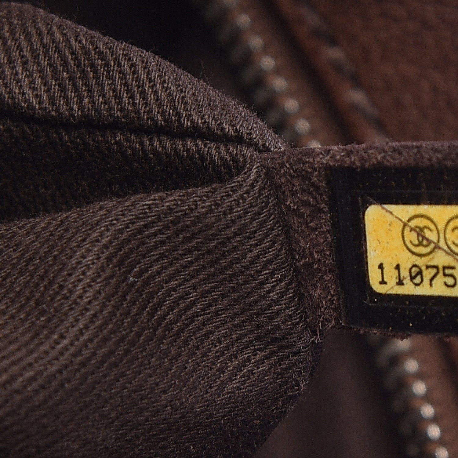 Chanel Calfskin Stitched Outdoor Ligne Bowler Brown 7 of 14