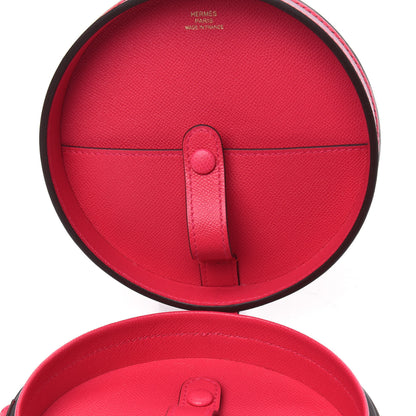 Hermes Epsom Pommette Blush Case Rose Extreme 5 of 11