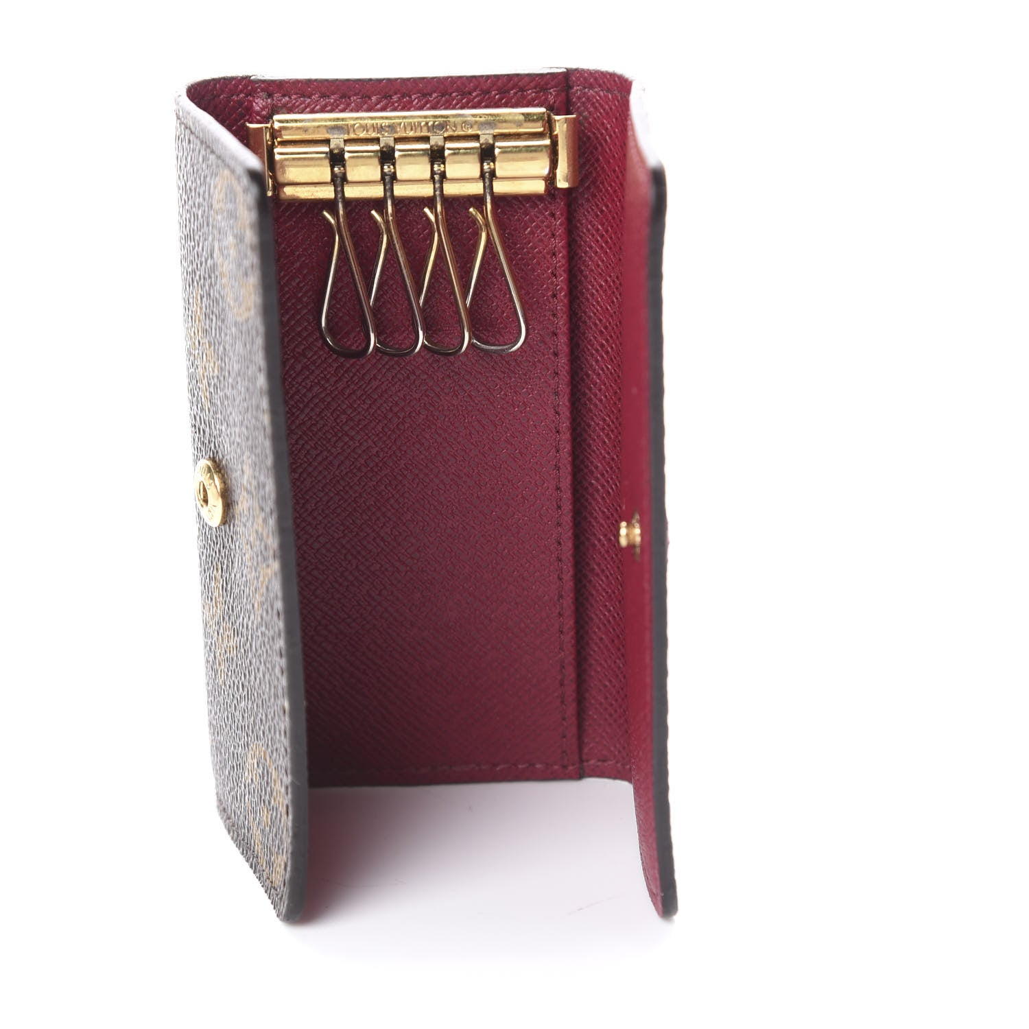 Louis Vuitton Monogram 4 Key Multicles Holder Fuchsia 5 of 6