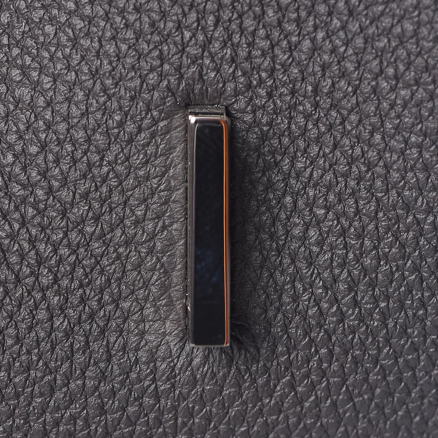Lambskin Bi-Cabas Grey Cognac
