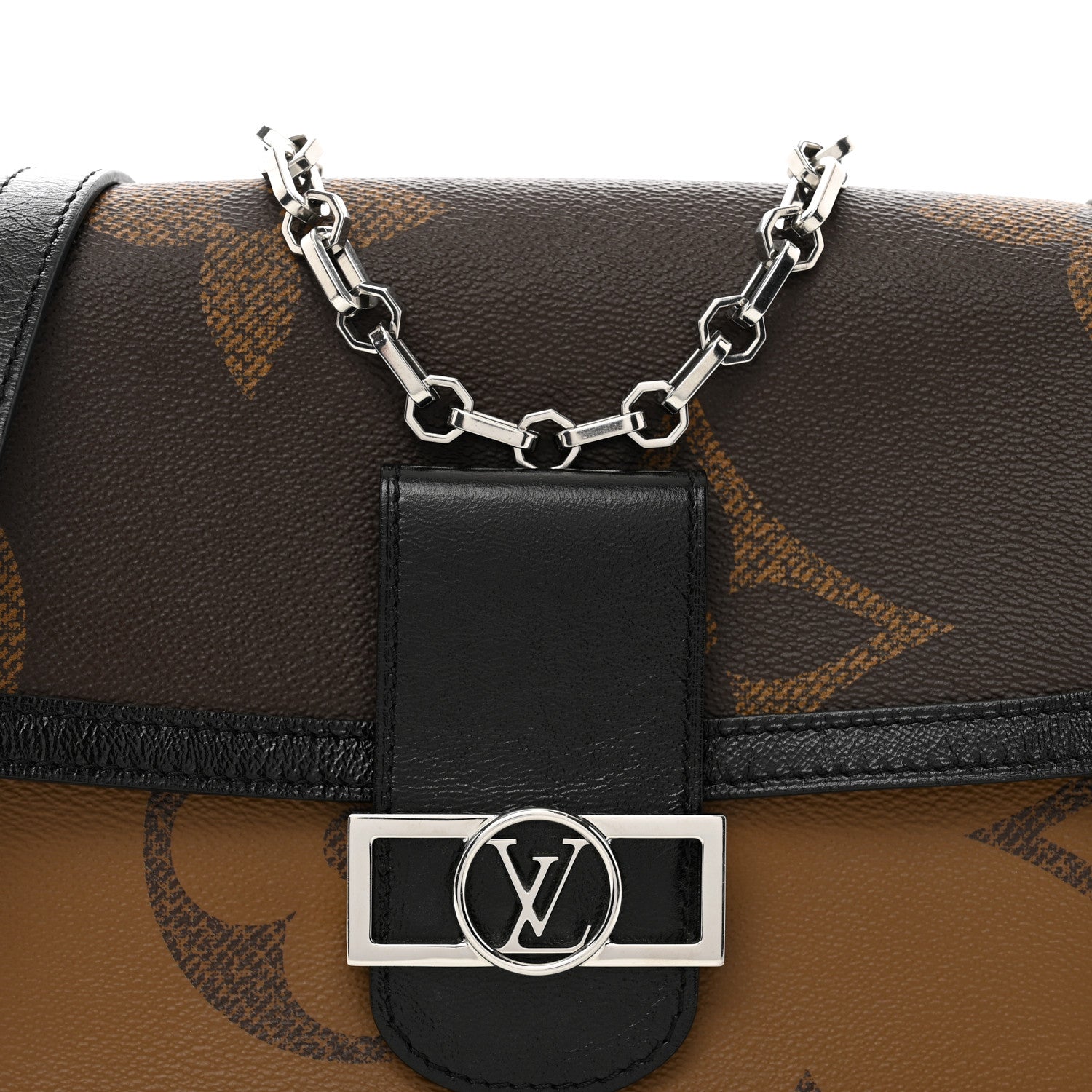 Louis Vuitton Reverse Monogram Giant Dauphine MM 5 of 13