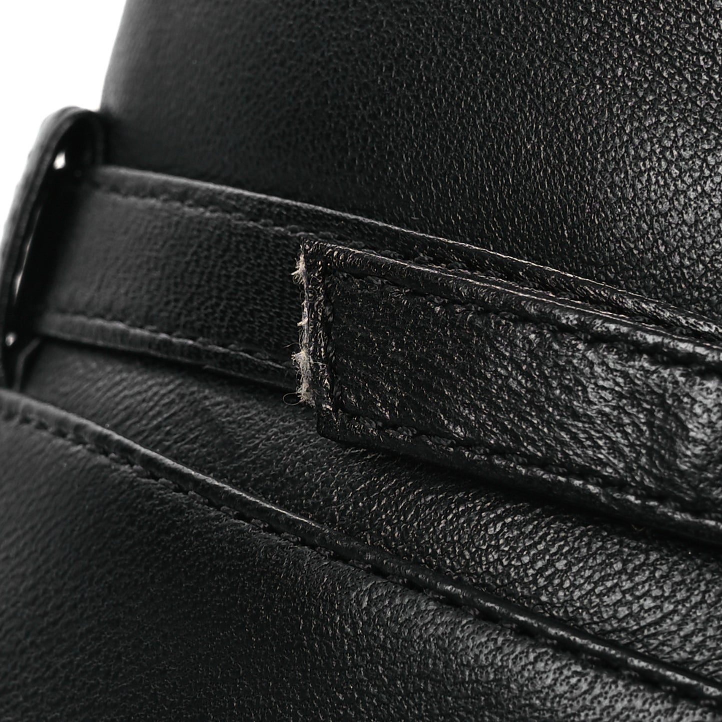 Calfskin Knee High Boots 36.5 Black