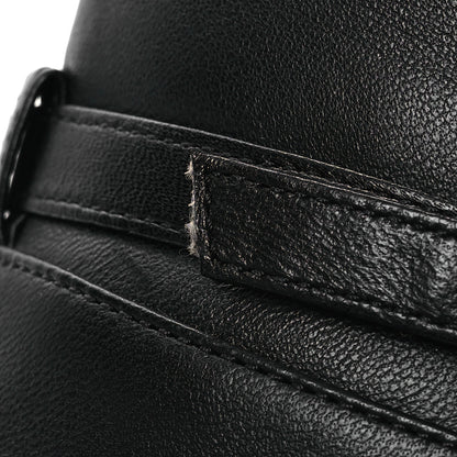 Gucci Calfskin Knee High Boots 36.5 Black 11 of 14