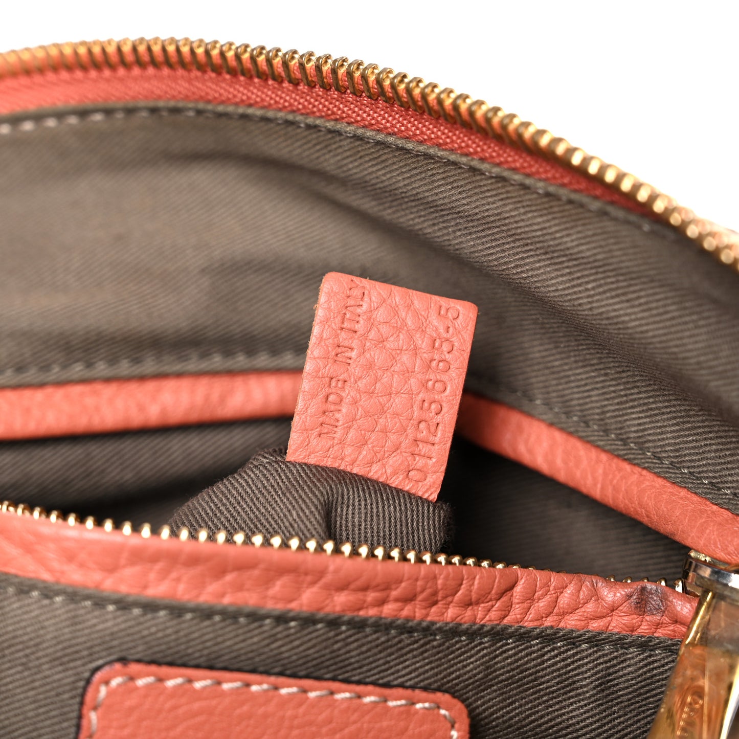 Calfskin Medium Marcie Satchel Muted Brown