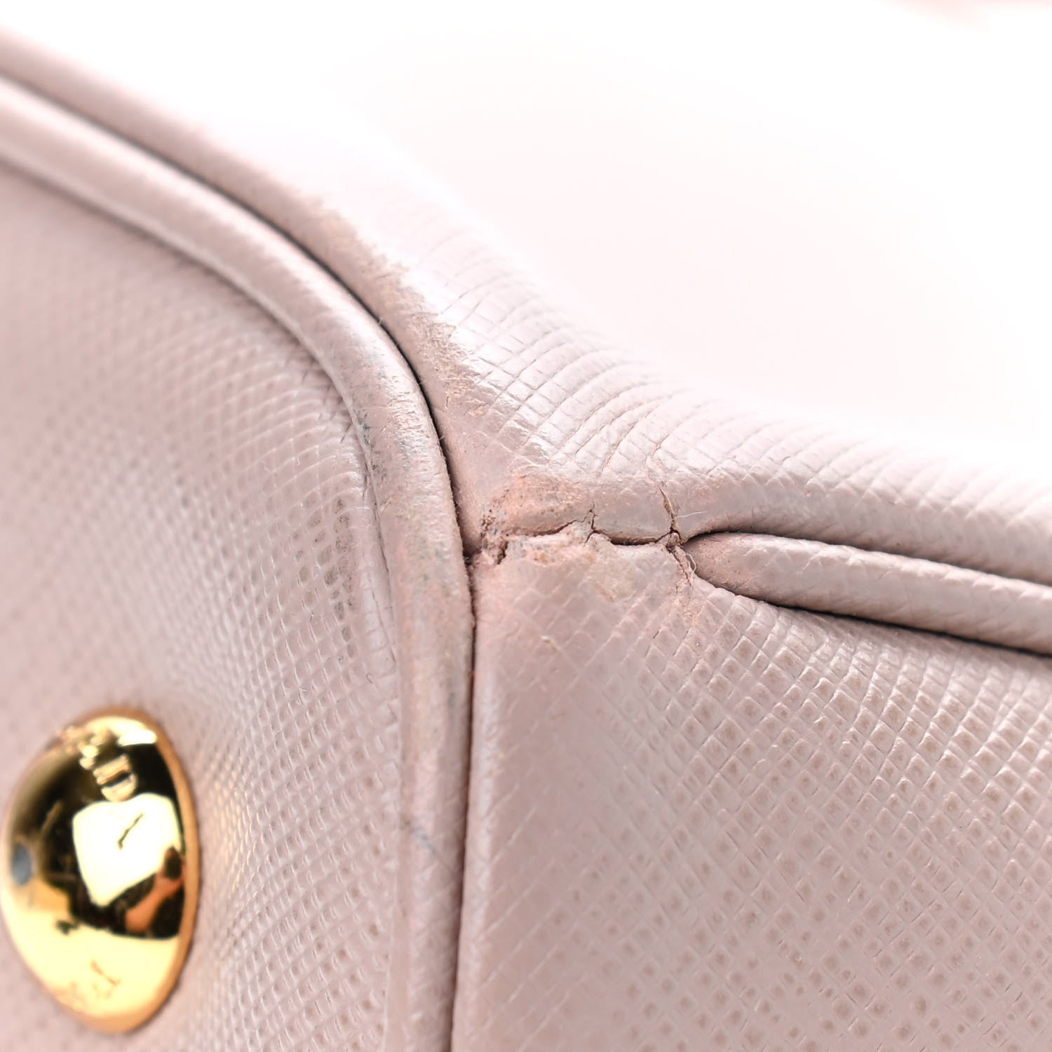 Prada Saffiano Lux Medium Tote Cammeo 9 of 11