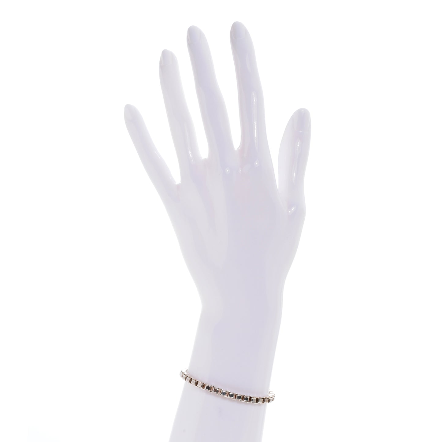 Sterling Silver 4mm Venetian Link Bracelet