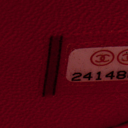 Chanel Caviar Chevron Quilted Mini Rectangular Flap Red 7 of 7