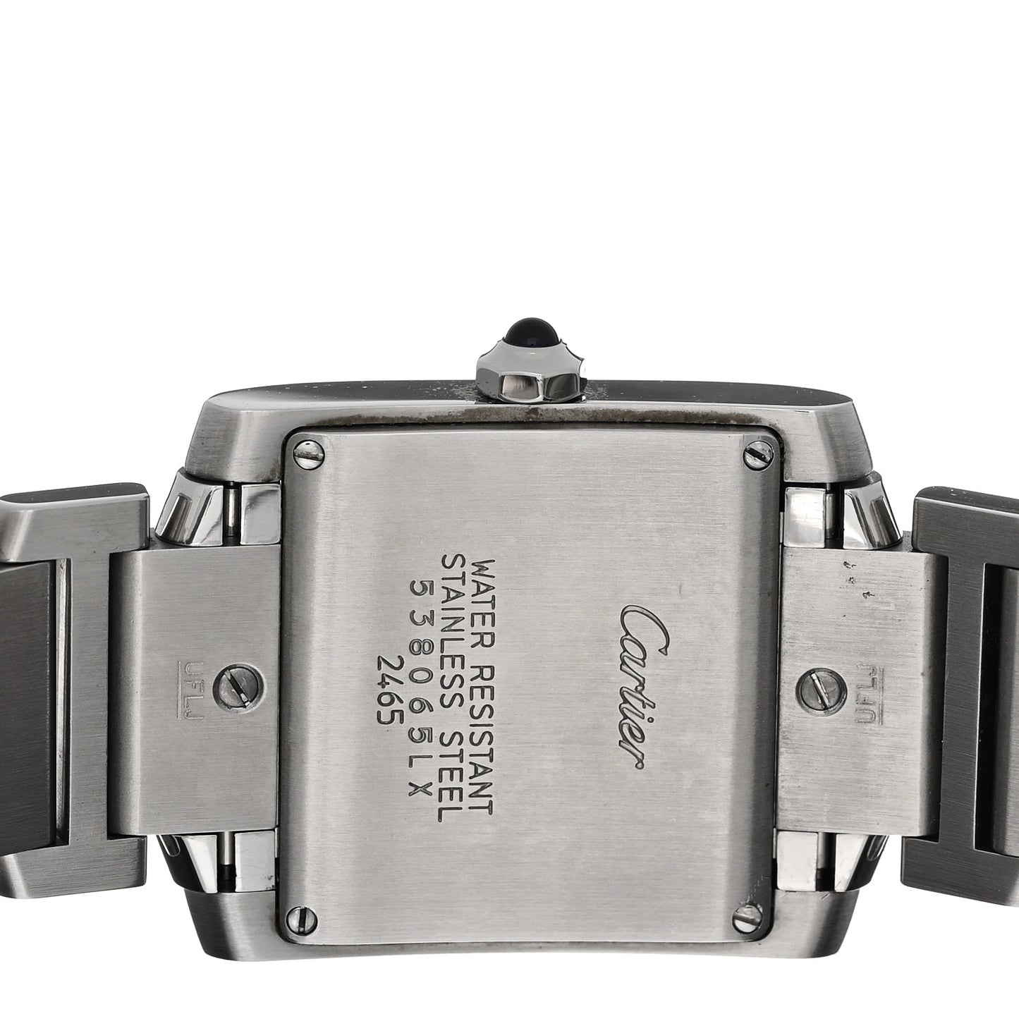 Stainless Steel 25mm Tank Francaise Quartz Watch