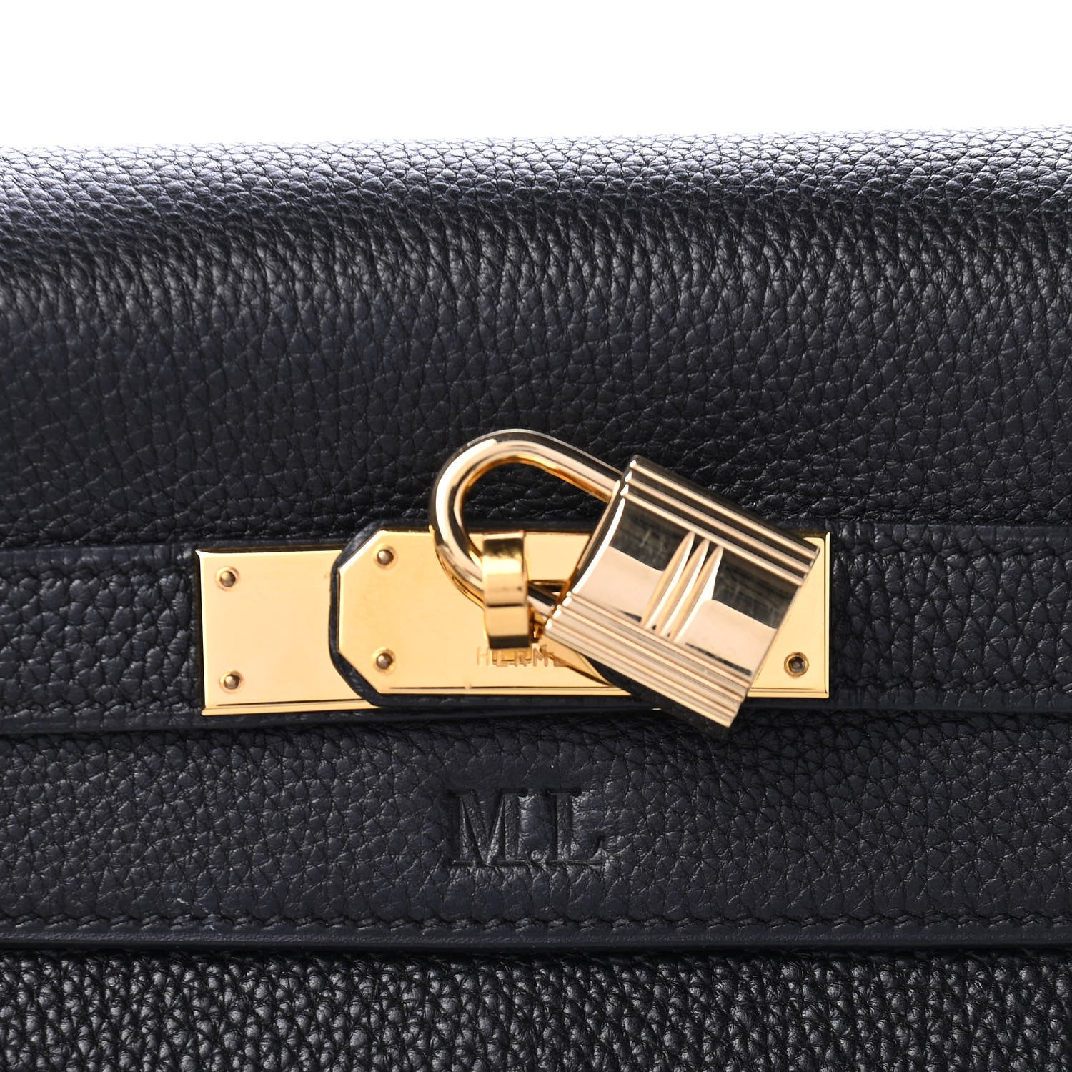 Hermes Taurillon Clemence Kelly Retourne 32 Black 10 of 12