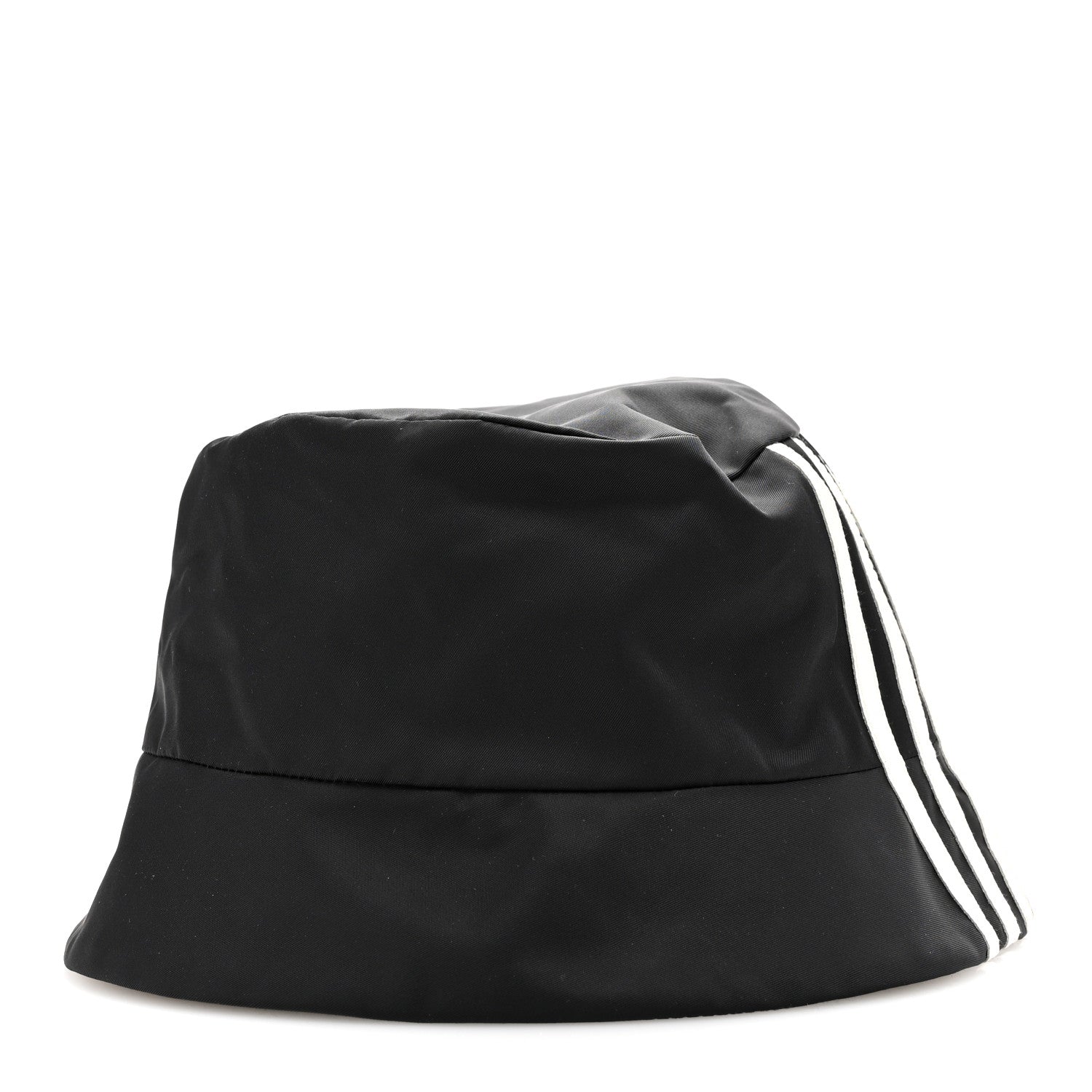 Prada X ADIDAS Re-Nylon Triangle Bucket Hat L Black 4 of 9