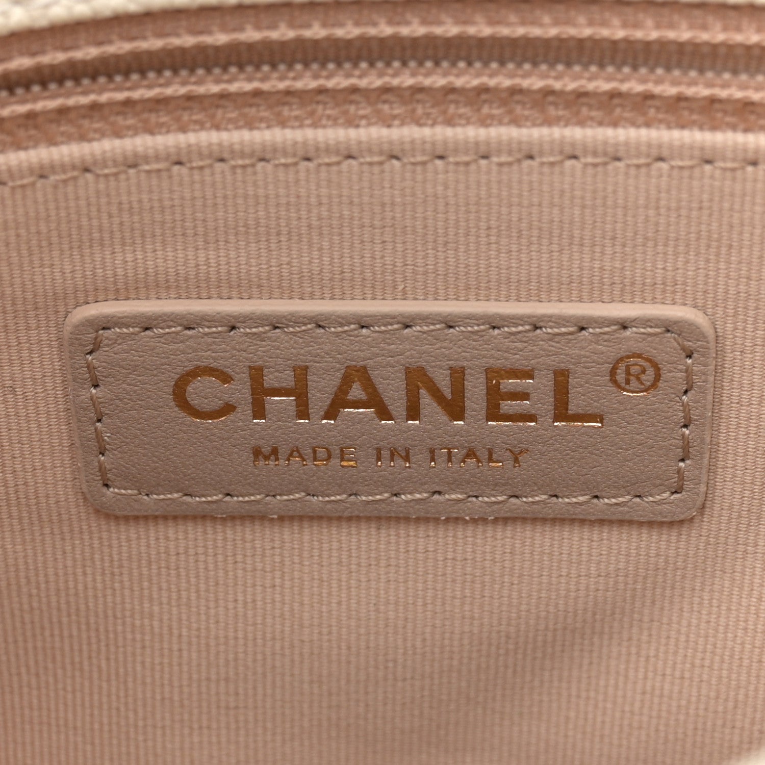 Chanel Shiny Caviar Quilted Small Chain Melody Flap White 6 of 11
