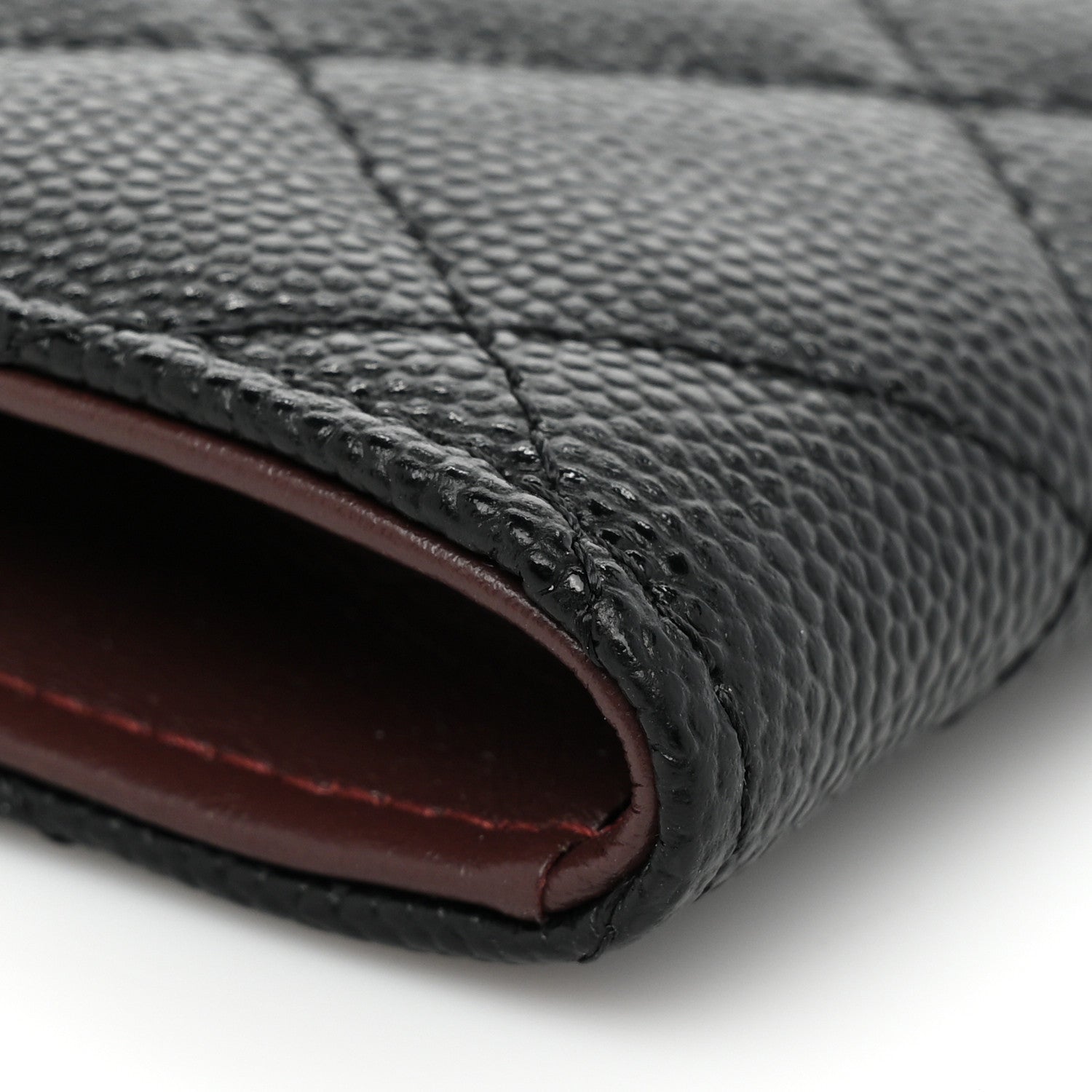 Chanel Caviar Quilted Key Holder Case Black 9 of 10