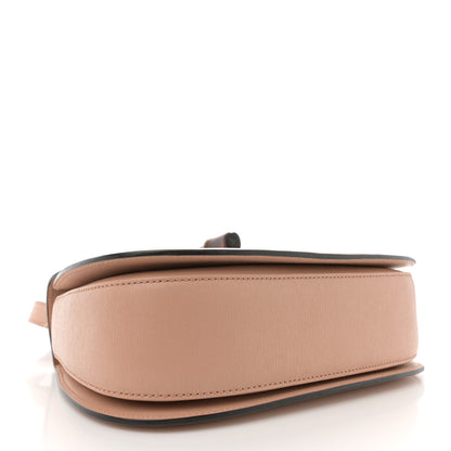 Gucci Shangai Calfskin Small Classic Bamboo Top Handle Bag Pink Apricot 4 of 14