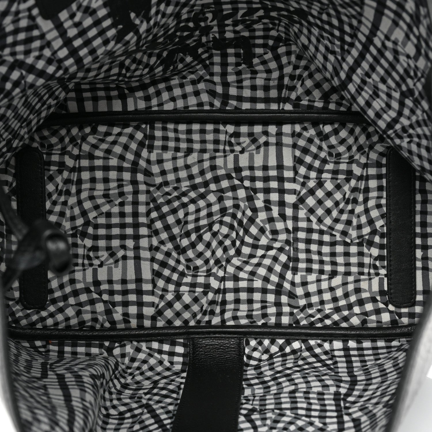 MCM Visetos Medium Liz Reversible Shopper Tote Black 7 of 15
