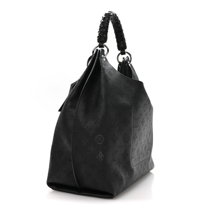 Louis Vuitton Mahina Carmel Hobo Black 2 of 8