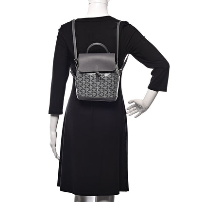 Goyard Goyardine Calfskin Mini Alpin Backpack Grey 2 of 8