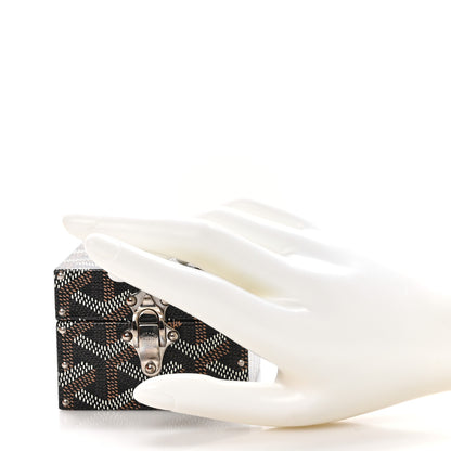 Goyard Goyardine Precious Metals Regence Mini Trunk Black 2 of 11