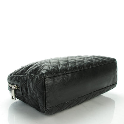 Marc Jacobs Lacquered Goatskin Quilted Karlie Satchel Black 4 of 8