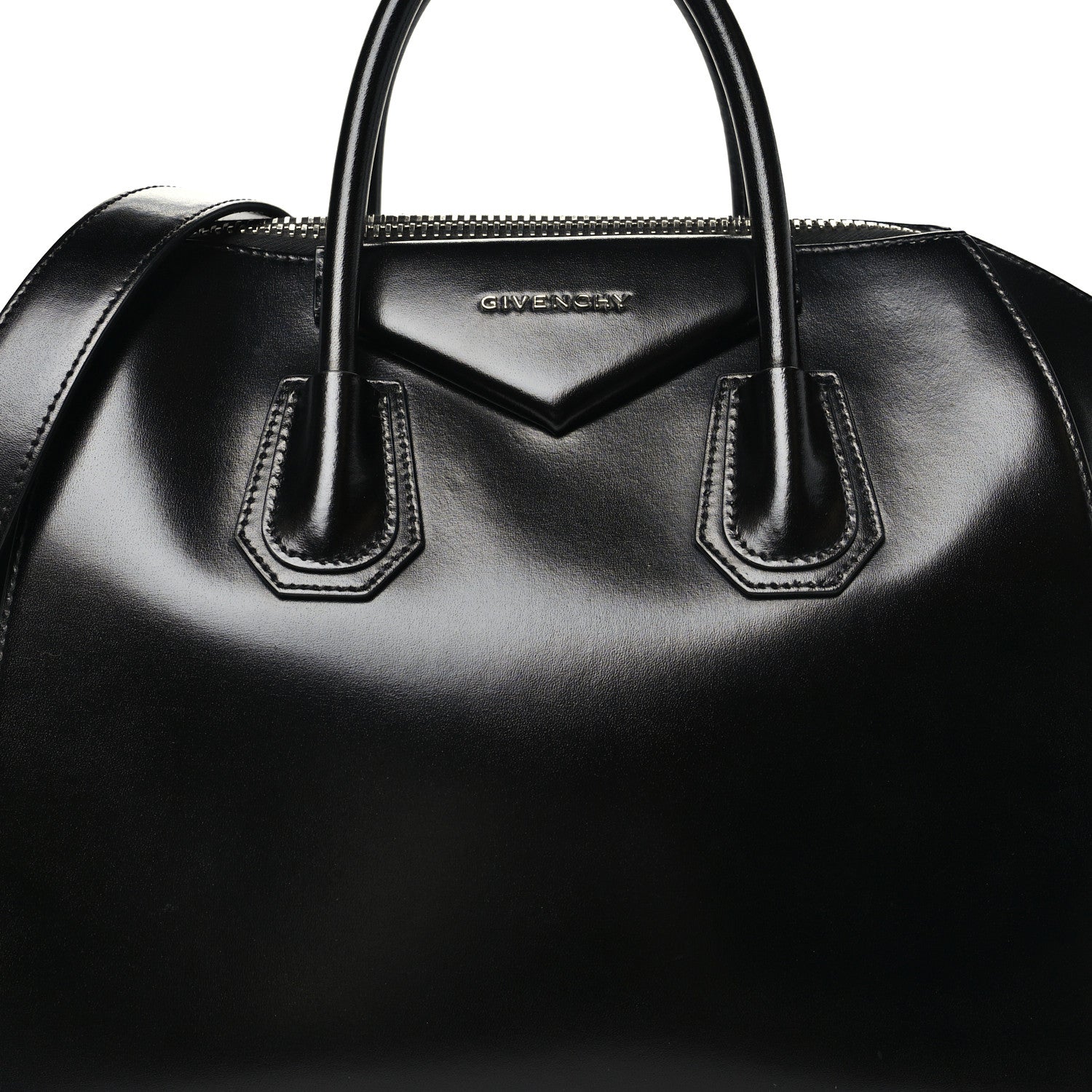 Givenchy Shiny Lord Calfskin Large Antigona Black 8 of 11
