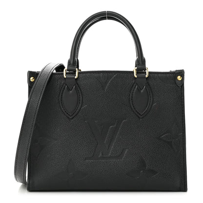 Louis Vuitton Empreinte Monogram Giant Onthego PM Black 1 of 10