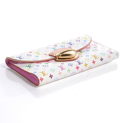 Louis Vuitton Monogram Multicolor Eugenie Wallet White 4 of 7