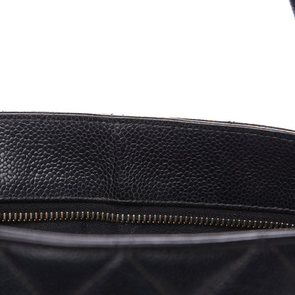Chanel Caviar Quilted Medallion Tote Black 15 of 17