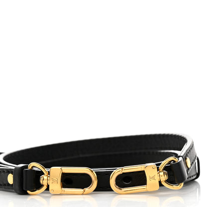 Louis Vuitton Calfskin 16mm Adjustable Shoulder Strap Black 3 of 4