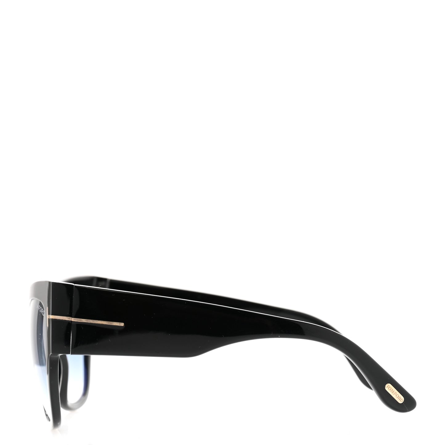 Acetate Anoushka Cat Eye Sunglasses TF371 Black