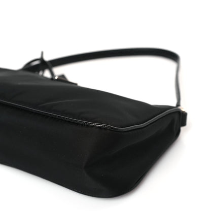 Prada Nylon Saffiano Mini Re-Edition 2005 Bag Black 9 of 9