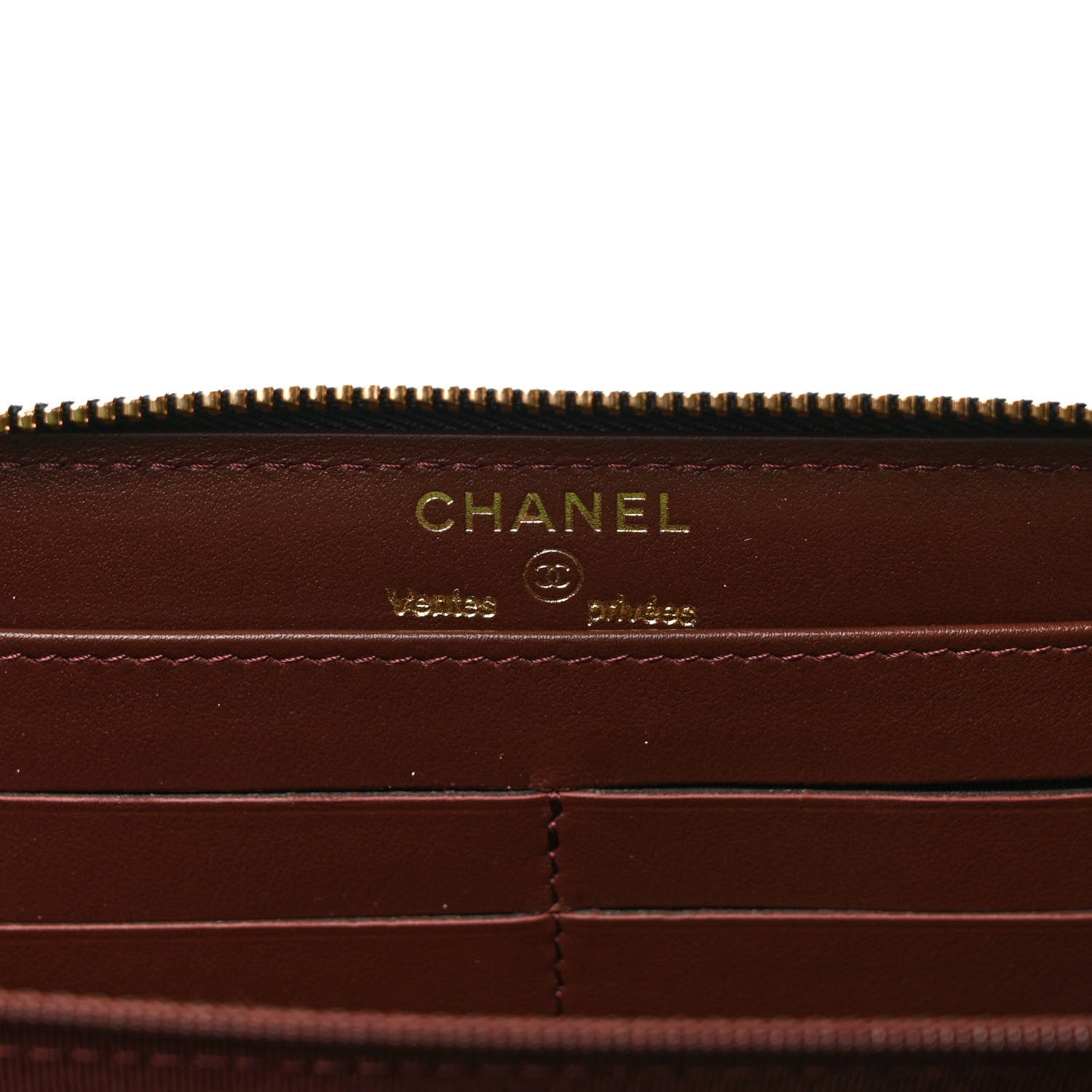 Chanel Felt Quilted Paris-Hamburg Charms Zip Around Wallet Dark Navy 6 of 7