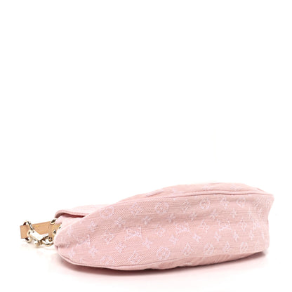Louis Vuitton Monogram Denim Sunset Washed Pink 4 of 9