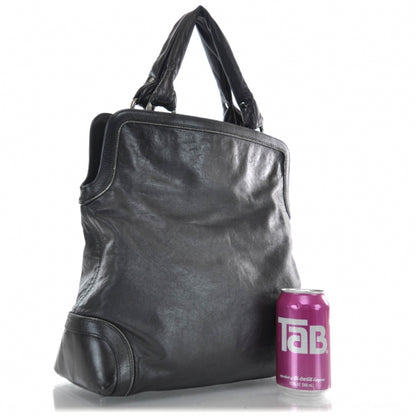 Chanel Leather Soho CC Shopper Tote Black 3 of 10