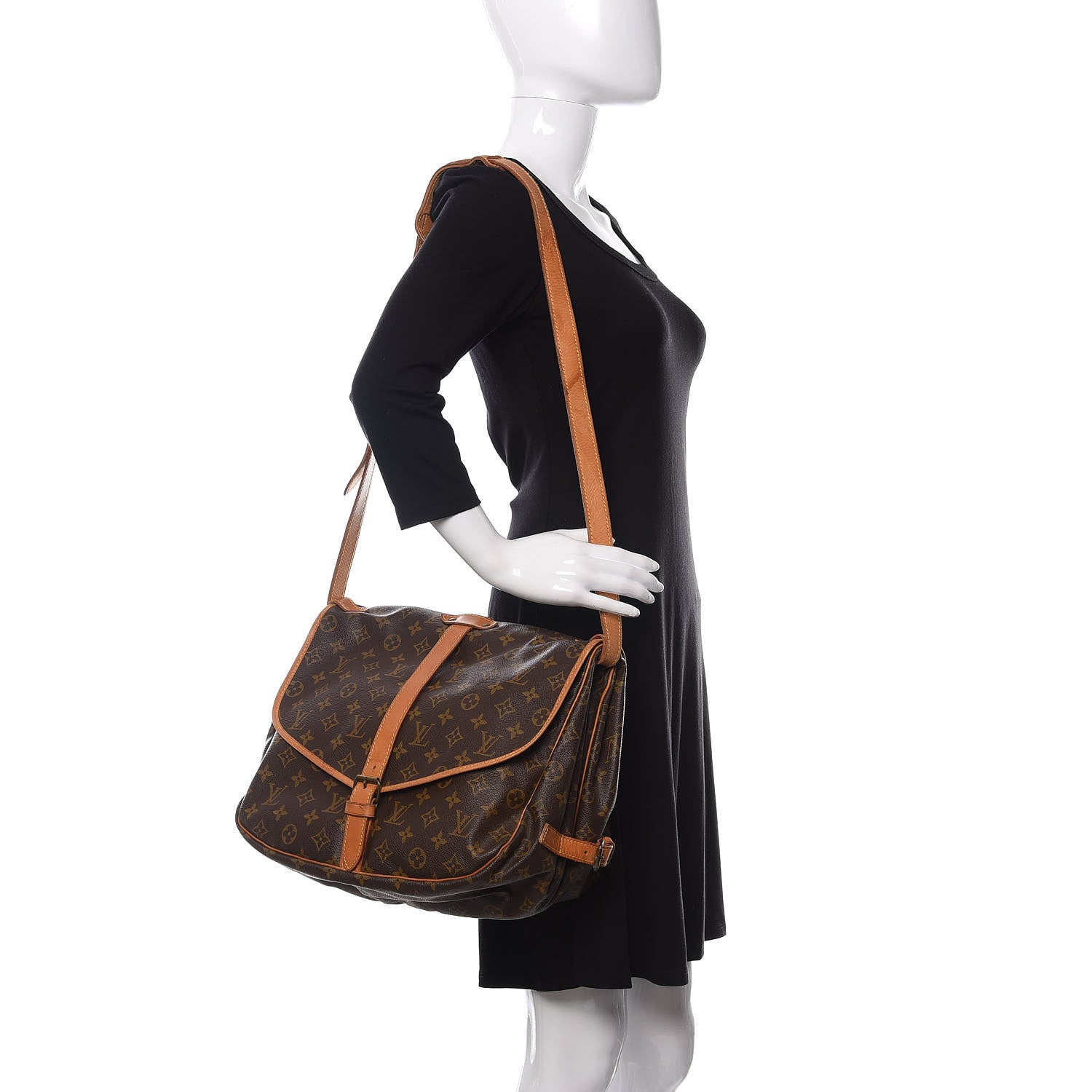Louis Vuitton Monogram Saumur 35 2 of 18
