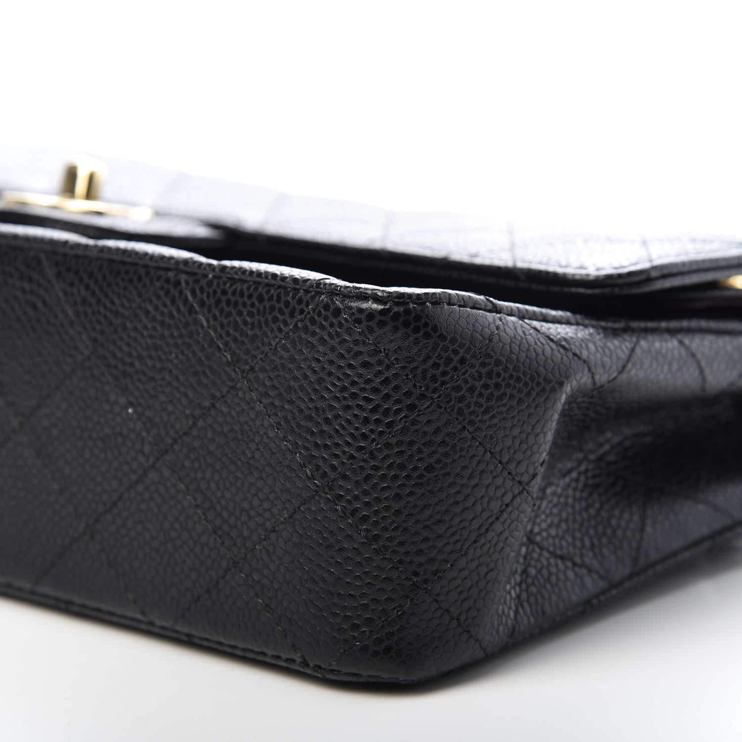 Chanel Caviar Quilted Medium Double Flap Black 5 of 9