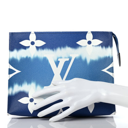 Louis Vuitton Monogram Escale Toiletry Pouch 26 Blue 2 of 7