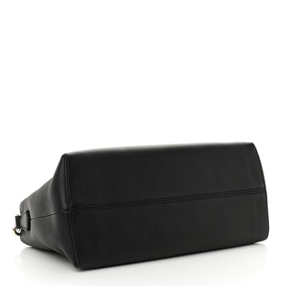 Fendi Vitello Dolce Marmol Medium By The Way Boston Bag Black 4 of 11