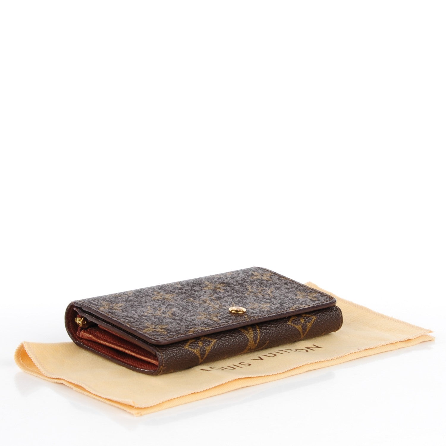 Louis Vuitton Monogram Porte-Monnaie Billets Tresor Wallet 4 of 12