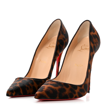 Christian Louboutin Pony Hair So Kate 120 Pumps 37 Leopard Black 3 of 9