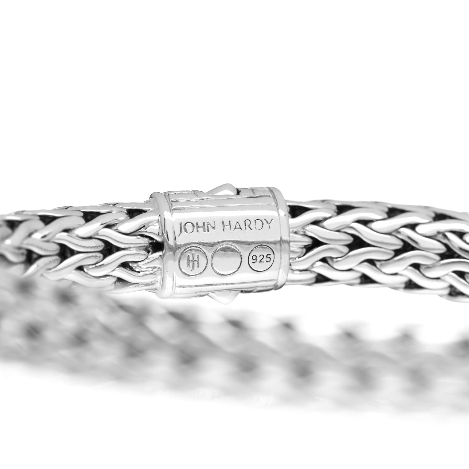 John Hardy Sterling Silver Amethyst 7.5mm Classic Chain Bracelet 4 of 4
