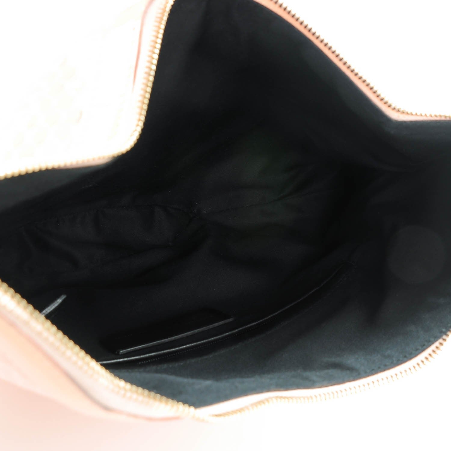 Alexander McQueen Patent Honeycomb De Manta Clutch Nude 5 of 7