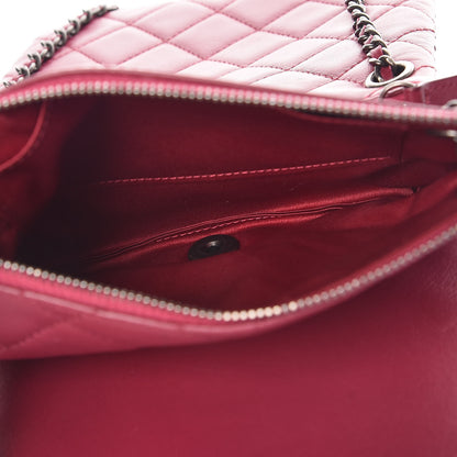 Chanel Patent Quilted Crossbody Pink 8 of 11