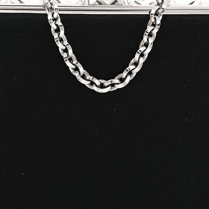 Judith Leiber Crystal Trim Satin Evening Bag Clutch Black 9 of 11